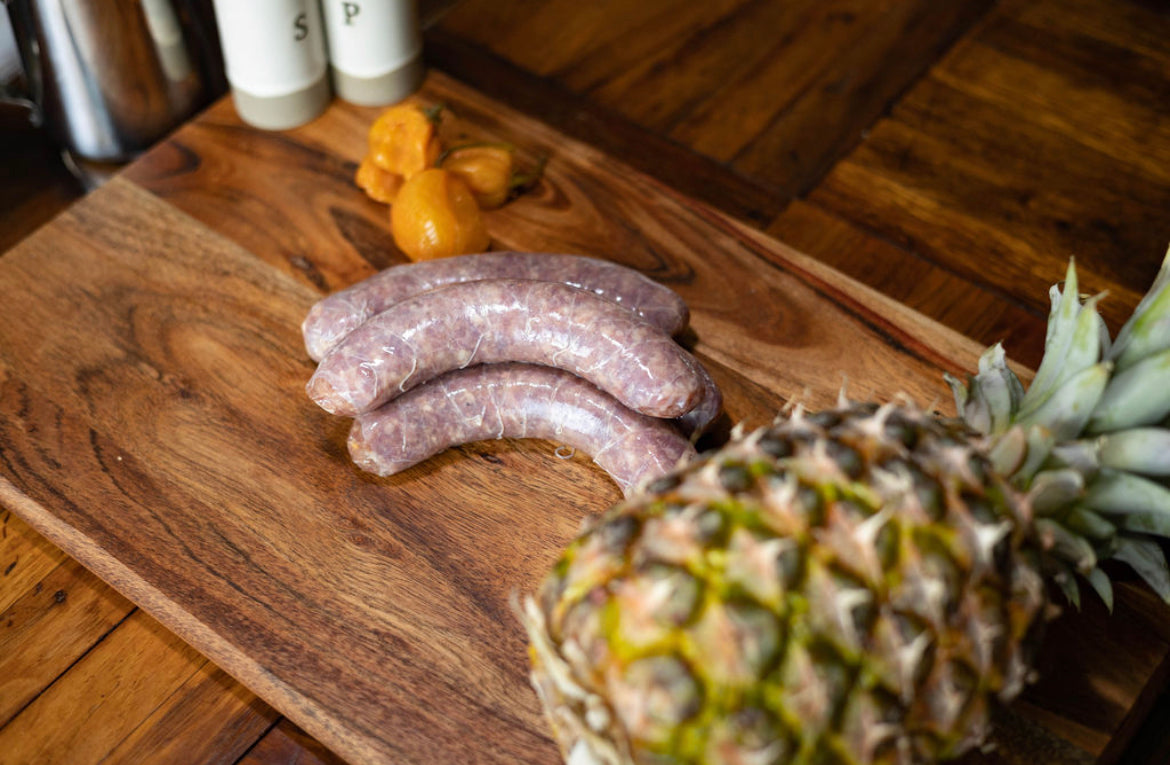 Habanero, Pineapple & Mango Bratwurst