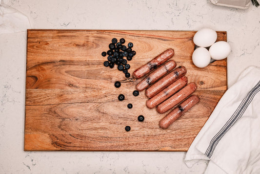 Blueberry & Maple Breakfast Links