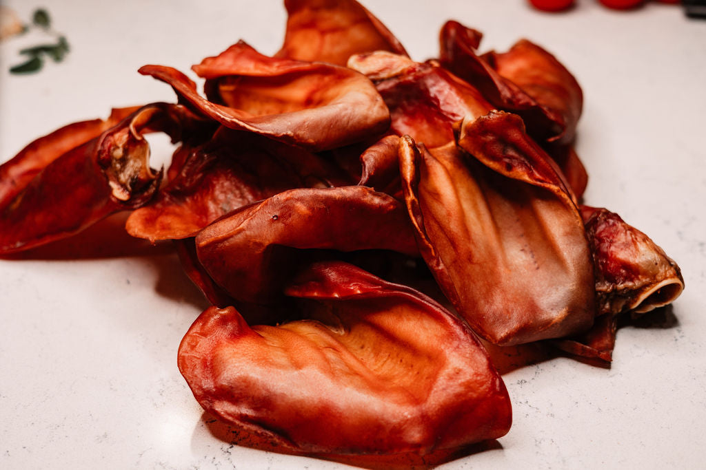 Smoked Pig Ears - Dog Treat